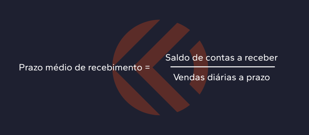 Fórmula do Prazo Médio de Recebimento (PMRV)